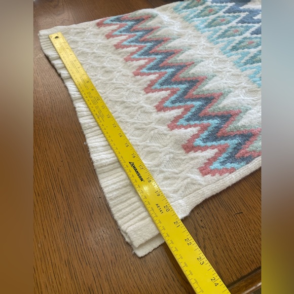 Talbots ZIG-ZAG FAIR ISLE CREWNECK PULLOVER LP - Picture 14 of 14